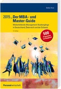 Cover: Der MBA- und Master-Guide 2015 - Luchterhand