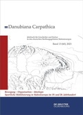 Cover: Danubiana Carpathica / 2023 - De Gruyter