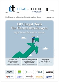 Abbildung von: Legal Tech-Magazin 3/24 - FFI-Verlag