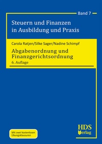 Bild vergrößern Bild: Abgabenordnung und Finanzgerichtsordnung - HDS
