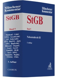 Bild vergrößern Bild: Münchener Kommentar zum Strafgesetzbuch - Band 9 - C.H.BECK