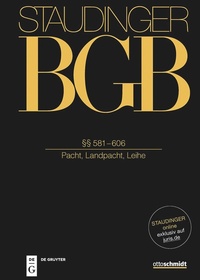 Abbildung von: BGB: Kommentar zum Bürgerlichen Gesetzbuch mit Einführungsgesetz und Nebengesetzen - Otto Schmidt/De Gruyter