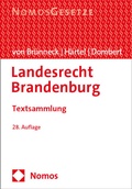 Cover: Landesrecht Brandenburg - Nomos