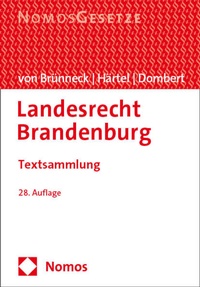 Abbildung von: Landesrecht Brandenburg - Nomos