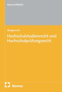 Abbildung von: Hochschulstudienrecht und Hochschulprüfungsrecht - Nomos