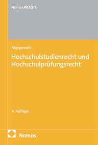 Abbildung von: Hochschulstudienrecht und Hochschulprüfungsrecht - Nomos