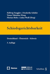 Abbildung von: Handbuch Schiedsgerichtsbarkeit - Nomos