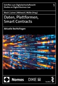 Cover: Daten, Plattformen, Smart Contracts - Nomos