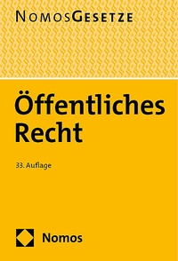Bild vergrößern Bild: Öffentliches Recht - Nomos