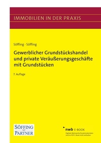 Abbildung von: Gewerblicher Grundstückshandel und private Veräußerungsgeschäfte mit Grundstücken - NWB