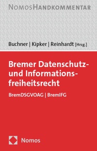 Enlarge image Cover: Bremer Datenschutz- und Informationsfreiheitsrecht - Nomos