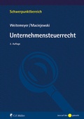 Cover: Unternehmensteuerrecht - C.F. M&uuml;ller
