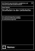 Abbildung von: Straftaten in der Lieferkette - Nomos