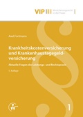 Cover: Krankheitskostenversicherung und Krankenhaustagegeldversicherung - VVW Verlag Versicherungswirtschaft