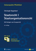 Cover: Staatsrecht I. Staatsorganisationsrecht - C.F. M&uuml;ller