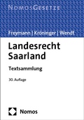 Cover: Landesrecht Saarland - Nomos