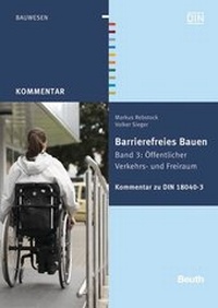 Abbildung von: Barrierefreies Bauen - DIN Media