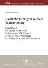 Abbildung von: Künstliche Intelligenz & Recht (Textsammlung) - Fachmedien Recht und Wirtschaft