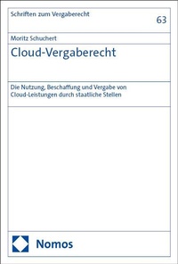 Abbildung von: Cloud-Vergaberecht - Nomos