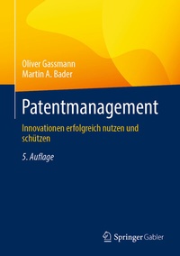 Abbildung von: Patentmanagement - Springer Gabler