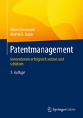 Cover: Patentmanagement - Springer Gabler