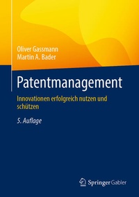 Enlarge image Cover: Patentmanagement - Springer Gabler