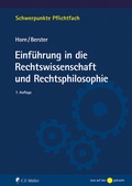 Cover: Einf&uuml;hrung in die Rechtswissenschaft und Rechtsphilosophie - C.F. M&uuml;ller
