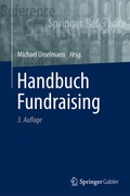 Cover: Handbuch Fundraising - Springer Gabler