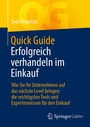 Cover: Quick Guide Erfolgreich verhandeln im Einkauf - Springer Gabler