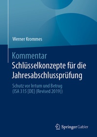 Abbildung von: Kommentar Schlüsselkonzepte für die Jahresabschlussprüfung - Springer Gabler