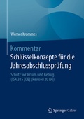 Cover: Kommentar Schl&uuml;sselkonzepte f&uuml;r die Jahresabschlusspr&uuml;fung - Springer Gabler