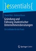 Cover: Gr&uuml;ndung und F&uuml;hrung studentischer Unternehmensberatungen - Springer Gabler