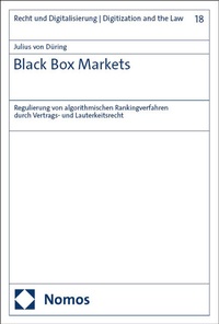 Abbildung von: Black Box Markets - Nomos