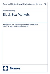 Abbildung von: Black Box Markets - Nomos