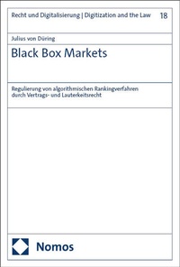 Abbildung von: Black Box Markets - Nomos
