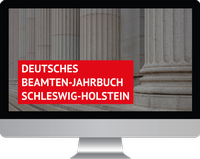 Abbildung von: Deutsches Beamten-Jahrbuch Schleswig-Holstein - Walhalla