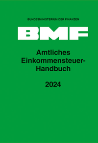 Abbildung von: Amtliches Einkommensteuer-Handbuch 2024 - Erich Schmidt Verlag