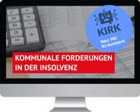 Abbildung von: Kommunale Forderungen in der Insolvenz - Walhalla