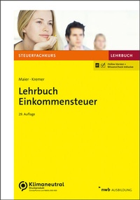 Abbildung von: Lehrbuch Einkommensteuer - NWB