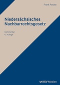 Abbildung von: Niedersächsisches Nachbarrechtsgesetz - Kommunal- und Schul-Verlag