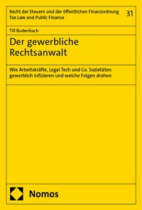 Abbildung von: Der gewerbliche Rechtsanwalt - Nomos