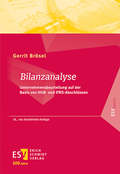 Cover: Bilanzanalyse - Erich Schmidt Verlag