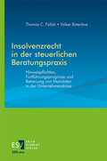 Cover: Insolvenzrecht in der steuerlichen Beratungspraxis - Erich Schmidt Verlag