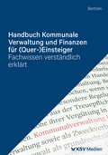 Cover: Handbuch Kommunale Verwaltung und Finanzen f&uuml;r (Quer-)Einsteiger - KSV Medien