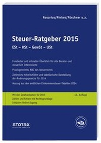 Abbildung von: Steuer-Ratgeber 2015 - Stollfuß