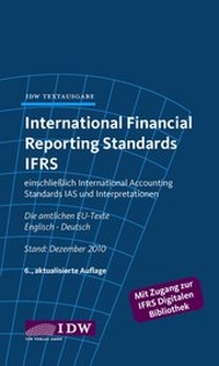 Bild vergrößern Bild: International Financial Reporting Standards IFRS - IDW