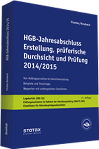 Abbildung von: HGB-Jahresabschluss - Erstellung, prüferische Durchsicht und Prüfung 2014/15 - Stollfuß