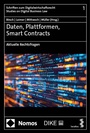 Cover: Daten, Plattformen, Smart Contracts - Nomos