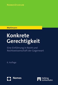 Abbildung von: Konkrete Gerechtigkeit - Nomos