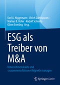 Cover: ESG als Treiber von M&A - Springer Gabler